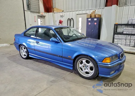 1997 BMW M3 z USA, uszkodzony, nr VIN WBSBG9320VEY75541